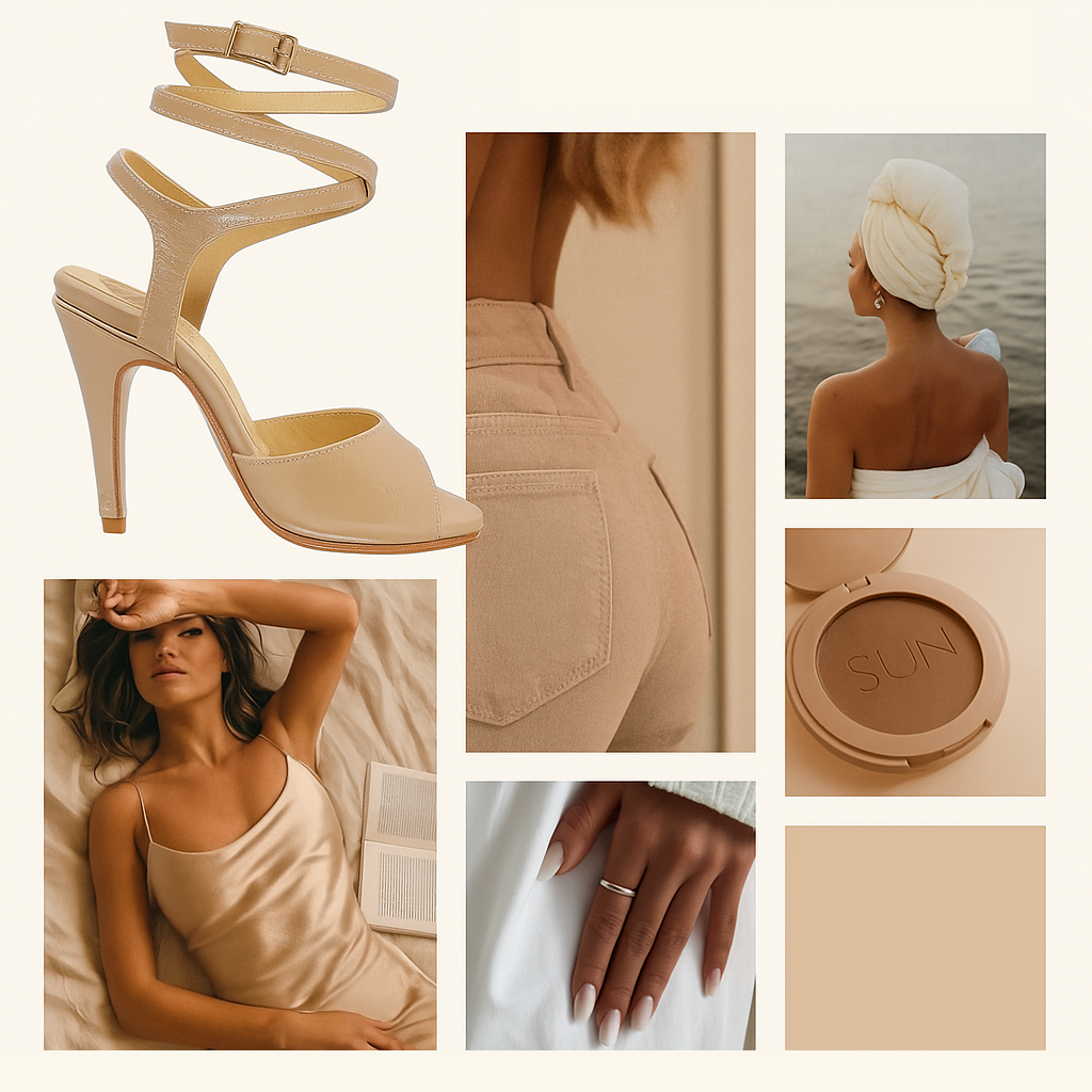 Carla Nude - Tango shoes