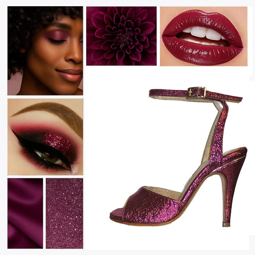 Milonguero Fucshia - Tango shoes