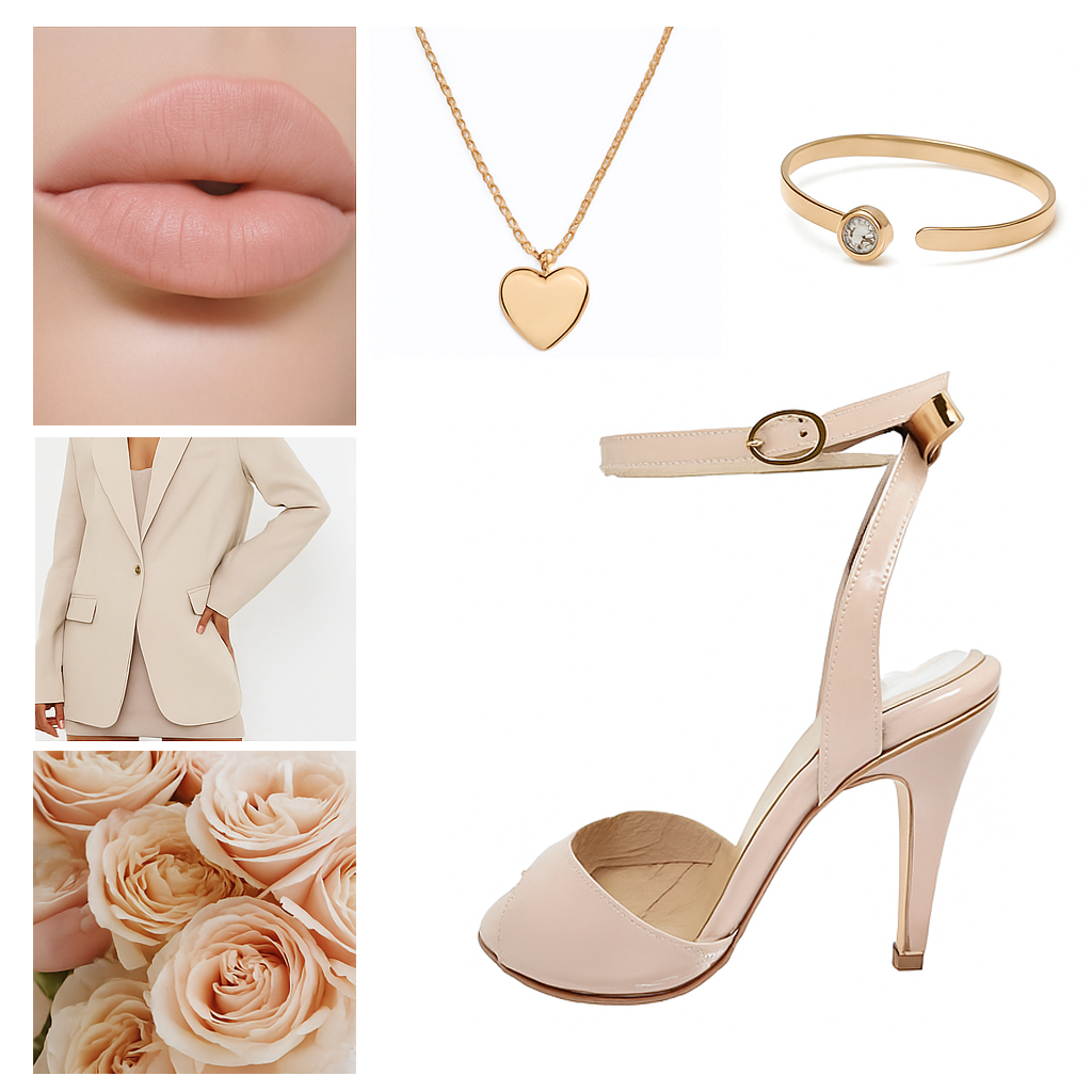 Milonguero Nude - Tango shoes