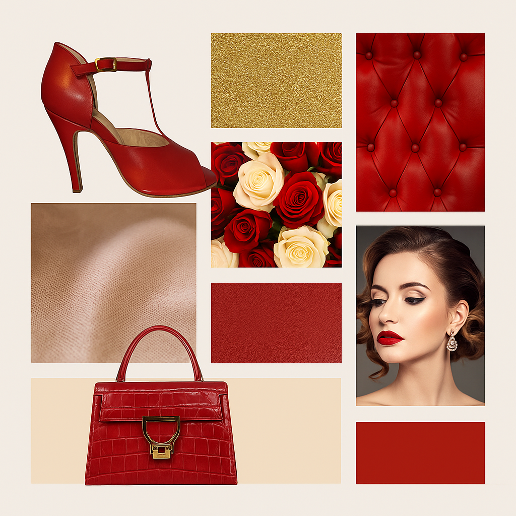 Simone Red - Tango shoes