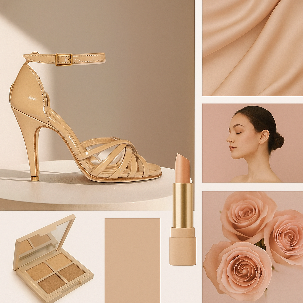 Vanina Shiny Nude - Tango Shoes