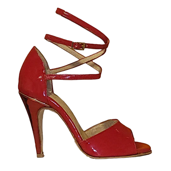 Clasico Shiny Red - Tango shoes